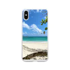 Good Vibes OnlyのKailua Beach Soft Clear Smartphone Case