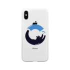 NOBODY754のCat from tube Soft Clear Smartphone Case