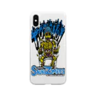 SAUNA ZOMBIESのSAUNA ZOMBIES - TOTONOI SKELETON CASE - Soft Clear Smartphone Case