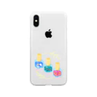 Phabals ショップのネイルアート Soft Clear Smartphone Case