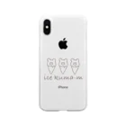 蜜ʕ•ﻌ•✻のice kuma-mʕ•ﻌ•✻ Soft Clear Smartphone Case