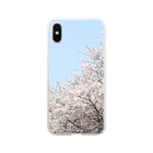 綺麗何学模様の桜 Soft Clear Smartphone Case