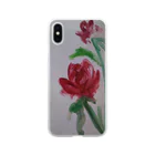 おの薔薇と言う漢字は難しい!! Soft Clear Smartphone Case