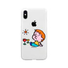 NasHataの癒し系キャラぶうちゃん Soft Clear Smartphone Case