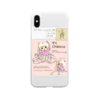 makioのIt's Chibicco コードのからみ Soft Clear Smartphone Case