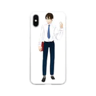 宮崎先生botのうん Soft Clear Smartphone Case