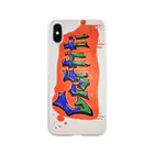 YUTA/74の手書きgraffiti Soft Clear Smartphone Case