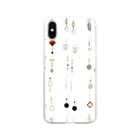 qunqunの可愛い仲間たち2 Soft Clear Smartphone Case