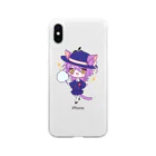 猫魔くろはの園児くろは Soft Clear Smartphone Case