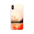 MIKKOの夕陽 Soft Clear Smartphone Case