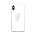 dopperuのおこうさちゃん Soft Clear Smartphone Case