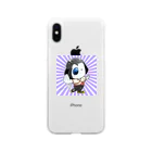 メンタル戦士 サイコロ【公式】のドングリさんのサイコロ Soft Clear Smartphone Case