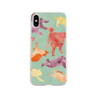 Suzy_Textileのうちの子達 Soft Clear Smartphone Case