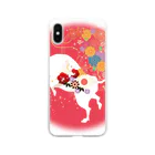 アクセルスタイルの和柄　丑年　 Soft Clear Smartphone Case