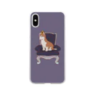 prunelleのKing Dog Soft Clear Smartphone Case