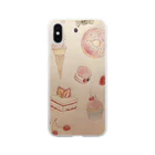 まえだゆみのSweeets  Soft Clear Smartphone Case