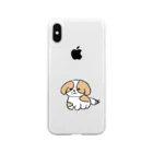 nabe_253のシーズーのごまちゃん Soft Clear Smartphone Case