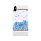 manaのWAVE Soft Clear Smartphone Case