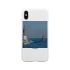 SAKURA スタイルのイージス艦と護衛艦 Soft Clear Smartphone Case