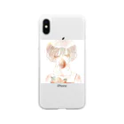 SAKURA スタイルの女子フリーアイコン Soft Clear Smartphone Case