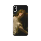 夜間遊泳のアレクサンドル・カバネル　"Mary Magdalene at the Tomb" 絵画ペイント Soft Clear Smartphone Case