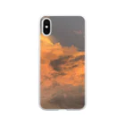 ウマの夕焼け  No.1 Soft Clear Smartphone Case