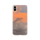 ウマの夕焼け   No.3 Soft Clear Smartphone Case