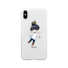 4の天使くん Soft Clear Smartphone Case