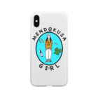 Diggin' the Donuts'のMENDOKUSA girl Soft Clear Smartphone Case