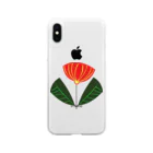 isao130の花一輪-Ⅳ Soft Clear Smartphone Case