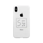 CieloflyのSから始まる3単語 Soft Clear Smartphone Case