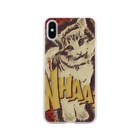 momo_emiのレッド　momo_emi Soft Clear Smartphone Case