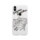SAUNA ZOMBIESのSAUNA ZOMBIES -アウフギーガ スマホケース - Soft Clear Smartphone Case