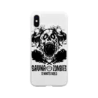 SAUNA ZOMBIESのSAUNAZOMBIES / サウナゾンビーズ - SATORI DOKURO スマホケース - Soft Clear Smartphone Case