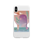 H0R!KOの月と太陽 Soft Clear Smartphone Case