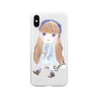 SANA-CUTEのお人形-SMILE Soft Clear Smartphone Case