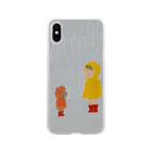 ワシキタチナツ|Illustrationの雨宿り Soft Clear Smartphone Case