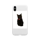 🐈‍⬛あんじゅn4🐈‍⬛のくろねこムギ Soft Clear Smartphone Case