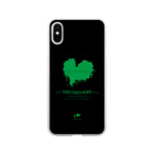 GREEN DESIGN WORKS　グリーンデザインワークスの屋久島ウィルソンハート　iPhoneケース ソフトクリアスマホケース