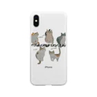 佐藤雅美のグッズざんまいのオールスターズ2〜佐藤さんちは猫ざんまい〜 Soft Clear Smartphone Case