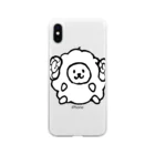 鎖骨ちゃんの鎖骨ちゃん（前） Soft Clear Smartphone Case