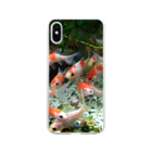 Golden Fish Farm OTOHIMEのOTOHIMEオリジナル Soft Clear Smartphone Case