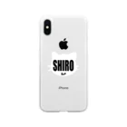 はちよんごのSHIRO Soft Clear Smartphone Case