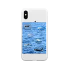 L_arctoaの船上から見た鯨類(1) Soft Clear Smartphone Case