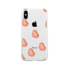 存微の土産 Soft Clear Smartphone Case