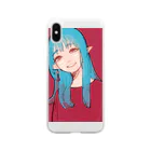 tigris tigrisの作り笑い Soft Clear Smartphone Case