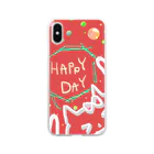HOME-HASUのはぴねこ Soft Clear Smartphone Case