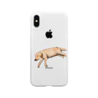 picturebooksのsleeping 2 Soft Clear Smartphone Case