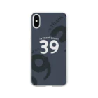 イラスト MONYAAT のサンキュー39*Thank you　Ebg Soft Clear Smartphone Case