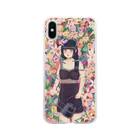 曽根崎ももの花園 Soft Clear Smartphone Case